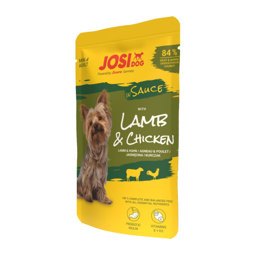 Josera Petfood Konservai JOSERA JosiDog Mini su Aviena&Vištiena Padaže 100 g
