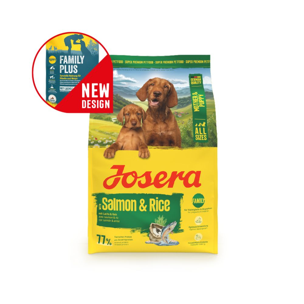Josera Petfood Josera SP šunims Mother&Puppy su lašiša ir ryžiais 3 kg