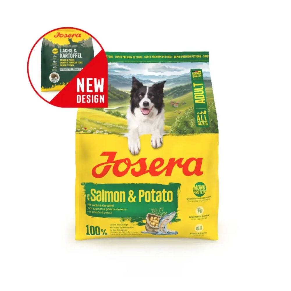 Josera Petfood Josera SP šunims A/S Adult su Laisiuku&Kartupeleliais 900 g
