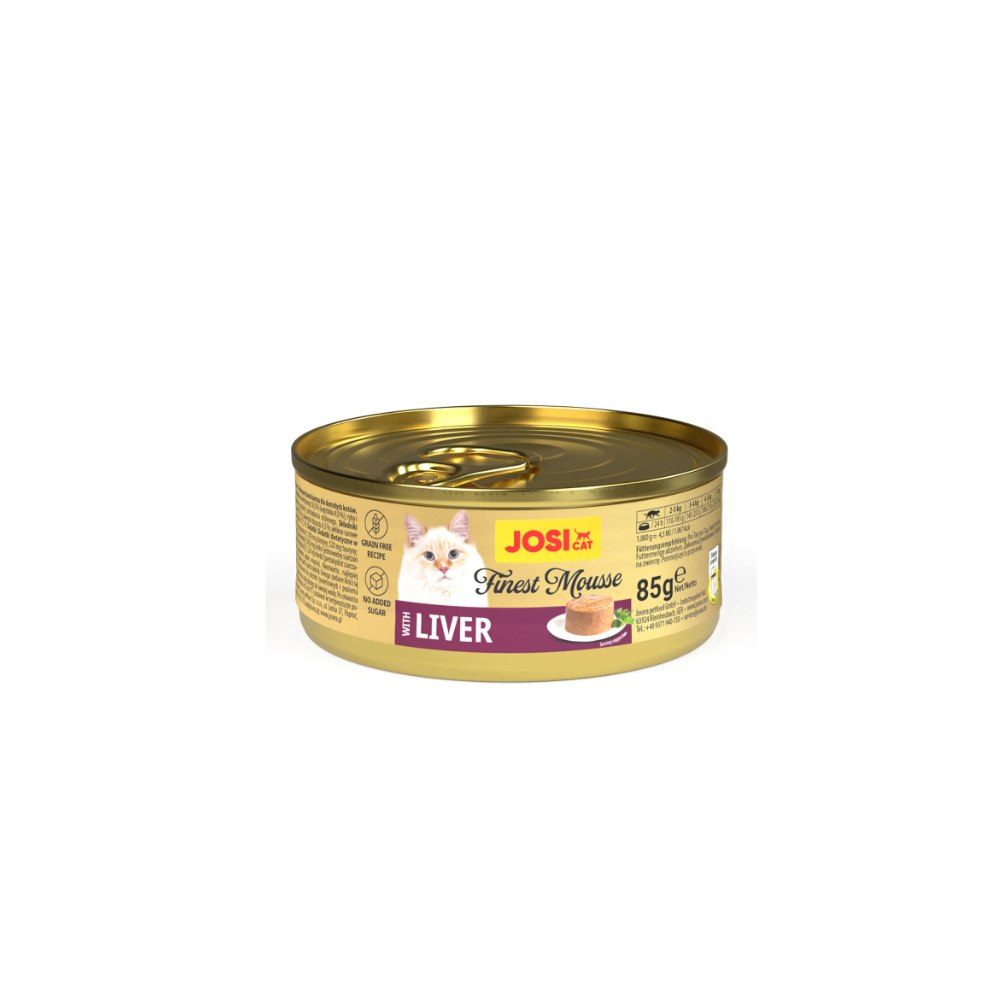 Josera Petfood Konservai JOSERA JosiCat Finest Mousse su Kepenimis 85 g