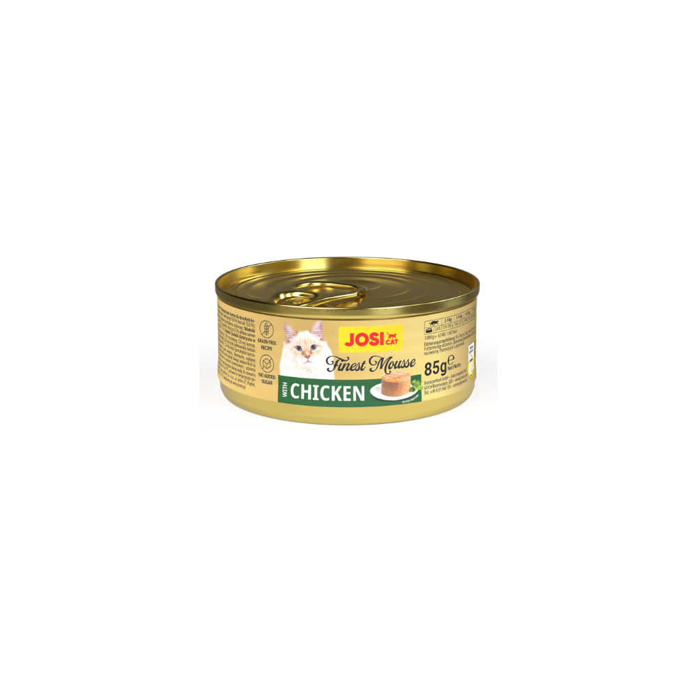 Josera Petfood Konservai JOSERA JosiCat Finest Mousse su Vištiena 85 g