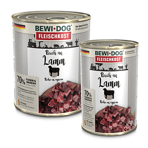 BEWI DOG RICH IN LAMB 800G - KONSERVAI ŠUNIMS SU AVINĖLIO MĖSA
