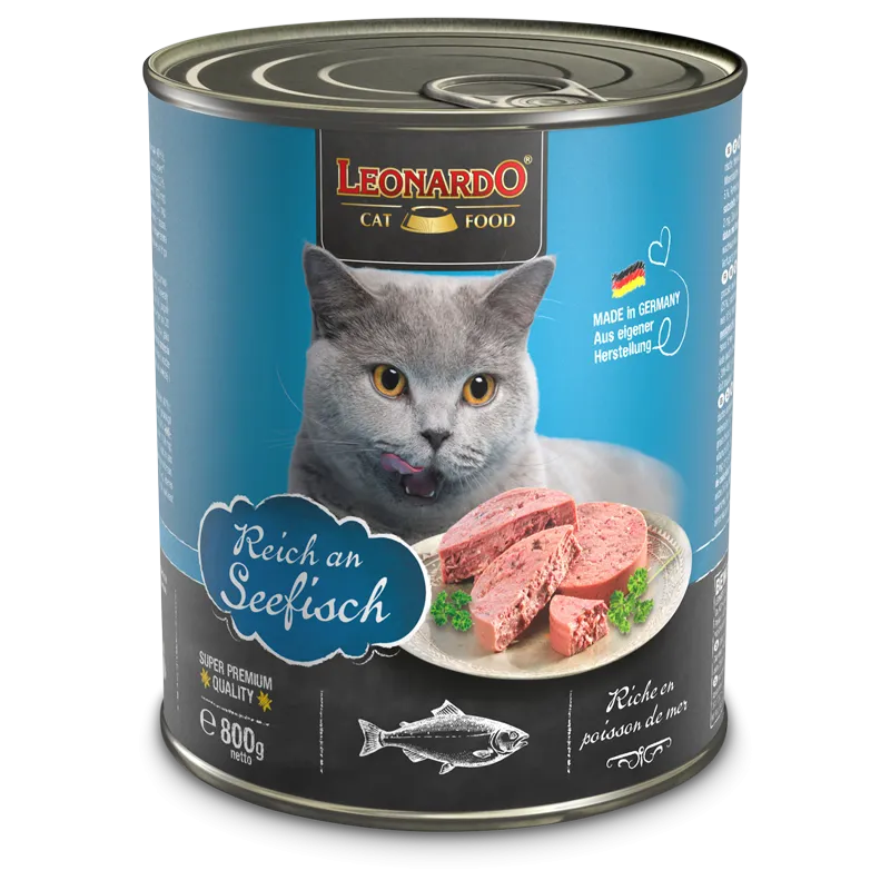 LEONARDO CAT FISH 800G - POVRČNA HRANA ZA MAČKE SA RIBOM