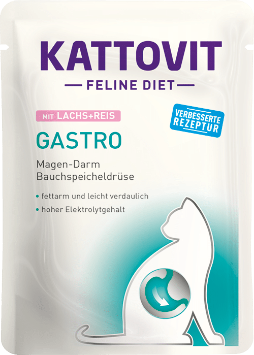 KATTOVIT GASTRO LAŠIŠA&RIŠI 85G - KONSERVAI KATĖMS SU LAŠIŠA IR RYŽIAIS