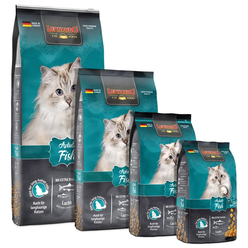 LEONARDO ADULT FISH&RICE 15KG - SAUSA MAISTAS KATĖMS SU LAŠIŠA