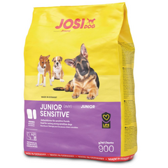 Josera Petfood Josera P šunims JosiDog Junior Sensitive 900 g