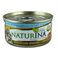 NATURINA ELITE DRĖGNAS VISTIENA SU ANTIS 70G - KONSERVAI KATĖMS (VISTA SU ANTIS)