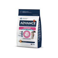ADVANCE VETERINARY DIETS CAT URINARY LOW CALORIES 7.5KG - KATĖMS ŠLAPIMO TAKŲ SVEIKATAI IR SVORIO KONTROLEI