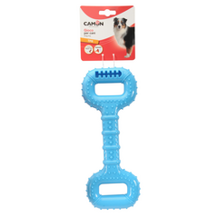 CAMON bгрушка для собак - термопластиковый цилиндр с ручками и пищалкой, 28 см.