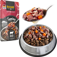 BELCANDO MASTERCRAFT TOPPING JAUTIENA SU MORKOMIS 100G - KONSERVAI ŠUNIMS