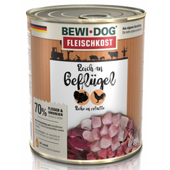 Bewi Dog rich in poultry 800gr - Pieaugušiem suņiem ar vištiena