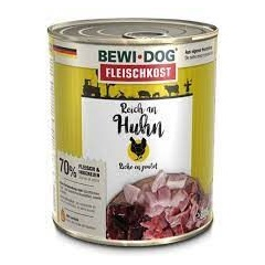 Bewi Dog turtingas vištiena 800gr - Suaugusiems šunims su vištiena