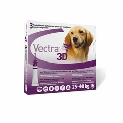 VECTRA 3D 4.7ML ŠUNIMS NUO 24-40KG N1 - ANTIPARAZITINIAI LAŠAI