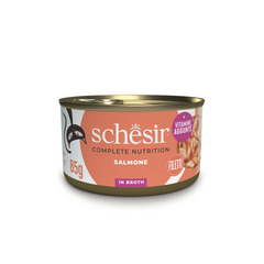 SCHESIR Cat Salmon natural style 85g - lašas savo sultyje