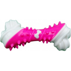 Barry King žaislas šunims, kaulas rožinės spalvos TPR 12.5 cm