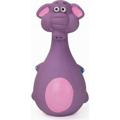 Barry King žaislas šunims, latekso drambliai, violetinė sp. 13 cm