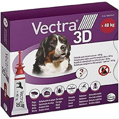 VECTRA 3D 8ML ŠUNIMS NUO 40KG N1 - PARAZITŲ PILIENAI