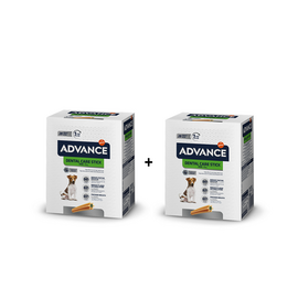 1+1 Privalumai šunų užkandžiai Dantų priežiūros lazdelės Mini 360gr