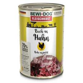 Bewi Dog turtingas vištiena 400gr - Suaugusiems šunims su vištiena