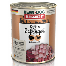 Bewi Dog rich in poultry 800gr - Pieaugušiem suņiem ar vištiena