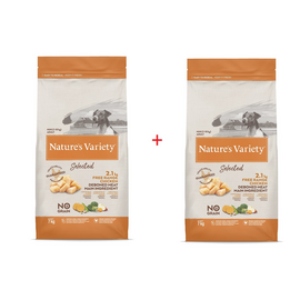 1+1 NV Dog Selected Mini Laisvai Ganomas Viščiukas 7 Kg