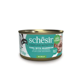 Schesir Cat Tuna su jūros doradą želėje 85g - Tunas su jūros breksnia želėje