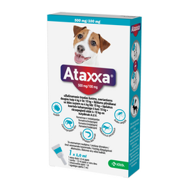 ATAXXA 500/100MG SKYSTIS 1ML ŠUNIMS 4-10KG N1
