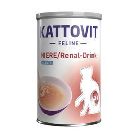 KATTOVIT FELINE RENAL DRINK ANTIS 135ML - SRIUBA KATĖMS SU INKSTŲ PROBLEMOMIS