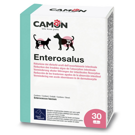 CAMON Enterosalus tabletės - nuo viduriavimo ir vidurių užkietėjimo problemų (30 tablečių).