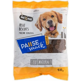 HAU & MIAU KEPTI mėsos sausainiai, 400 g - papildomas maistas šunims, mėsos sausainiai.