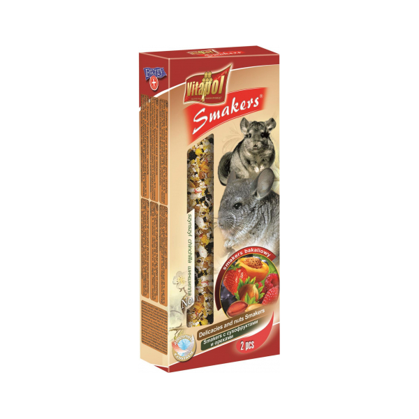 Vitapol STANDARD Smakers fruits and nut for chinchilla