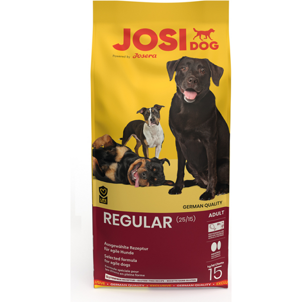 Josera Petfood Josera P šunims JosiDog Regular 15 kg