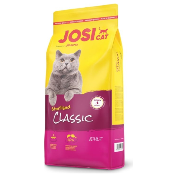 Josera Petfood Josera P katinams JosiCat Sterilised Classic 1.9 kg