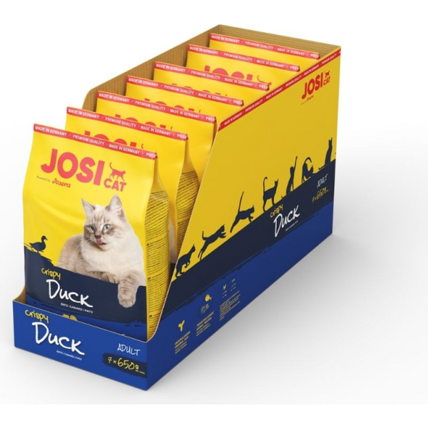 Josera Petfood Josera P katinams JosiCat Crispy Duck 650 g