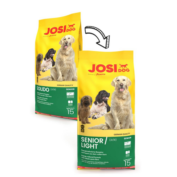 Josera Petfood Josera P šunims JosiDog Senior/Light 15 kg