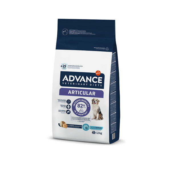 ADVANCE VETERINARY DIETS DOG ARTICULAR 12KG - ŠUNIMS SĄNARIŲ SVEIKATAI