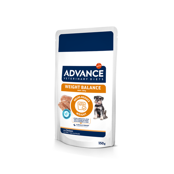 ADVANCE VETERINARY DIETS DOG WEIGHT BALANCE 150G - KONSERVAI ŠUNIMS SVORIO KONTROLEI