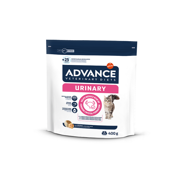 ADVANCE VETERINARY DIETS CAT URINARY 400G - KATĖMS ŠLAPIMO TAKŲ SVEIKATAI