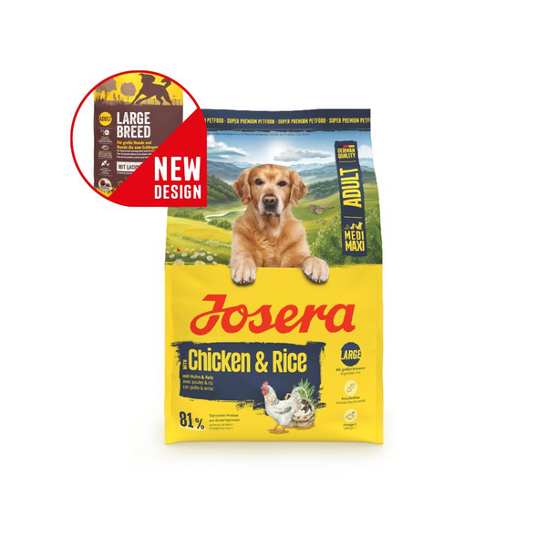 Josera Petfood Josera SP šunims M/M Adult su vištiena&ryžiai 12.5 kg (Didelės veislės)