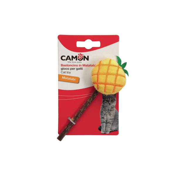 CAMON Rot. Kačių Matatabi ir poliesteris (ananasas/brasika/arbuzas) su kačių metru, 14cm