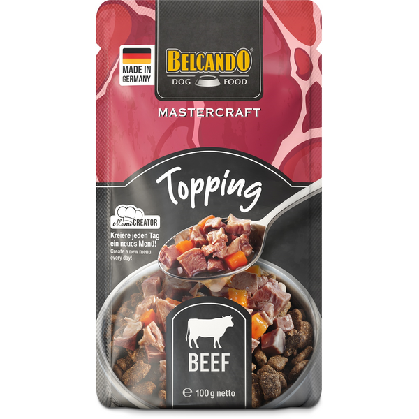 BELCANDO MASTERCRAFT TOPPING JAUTIENA SU MORKOMIS 100G - KONSERVAI ŠUNIMS, 3 image