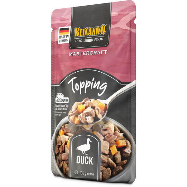 BELCANDO MASTERCRAFT TOPPING ANTIS SU SALDŽIOSIOS BULVĖS 100G - KONSERVAI ŠUNIMS, 2 image