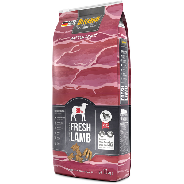 BELCANDO MASTERCRAFT FRESH LAMB 10KG - SAUSA SUŅŲ MAISTAS SU JĖRU, 2 image
