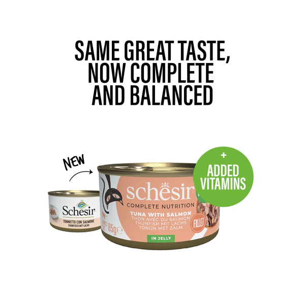 Schesir Cat Tuna su lašiša želėje 85g - Tuncis su lašiša želėje, 2 image
