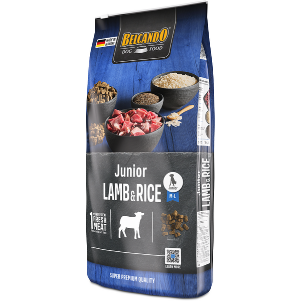 Belcando Junior Lamb & Rice 12.5 kg - Jauniems vidutinio ir didelio dydžio šunims nuo 4 mėnesių, 3 image