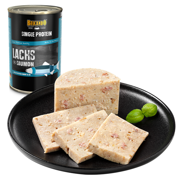 BELCANDO Single Protein Salmon 400g – Papildbarība pieaugušiem suņiem
