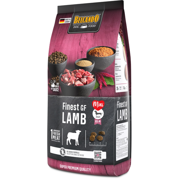 BELCANDO FINEST GF LAMB 4KG - VISŲ VEISLIŲ ŠUNIMS (AVINĖLIS IR RYŽIAI), 3 image