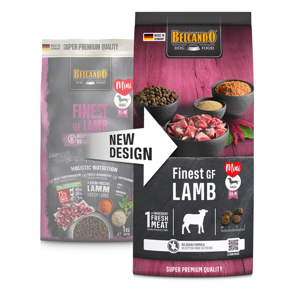 BELCANDO FINEST GF LAMB 4KG - VISŲ VEISLIŲ ŠUNIMS (AVINĖLIS IR RYŽIAI), 4 image