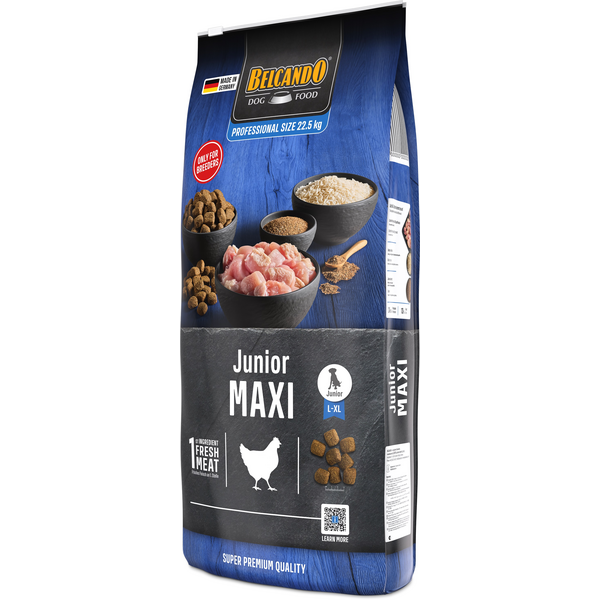 BELCANDO JUNIOR MAXI 22.5KG - DIDELIŲ VEISLIŲ ŠUNŲ PAAUGLIAMS, 3 image
