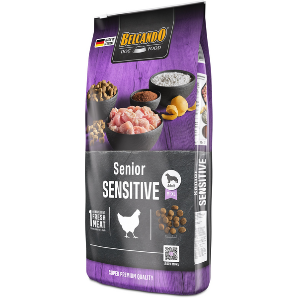 BELCANDO SENIOR SENSITIVE 12.5KG - VYRESNIO AMŽIAUS VIDUTINIŲ IR DIDELIŲ VEISLIŲ ŠUNIMS, 2 image